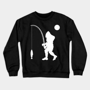 Bigfoot Fishing Crewneck Sweatshirt